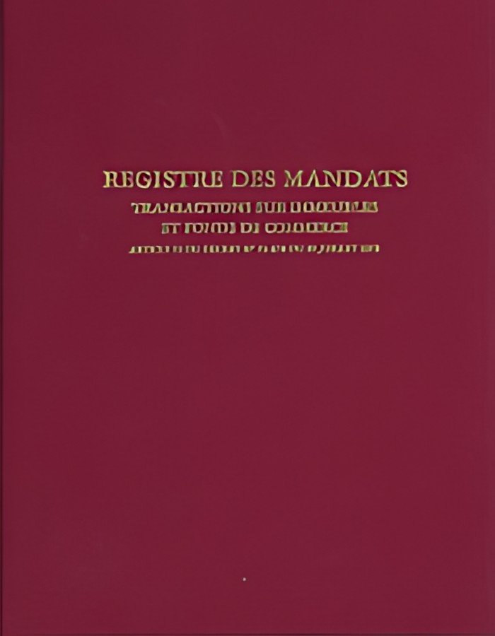 ELVE Registre "Mandat Transaction Immobilière", 200 pages