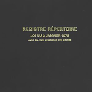 ELVE Registre Registre Répertoire des transactions