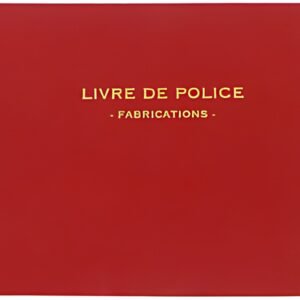ELVE Registre "Livre de police pour bijoutiers", 200 pages