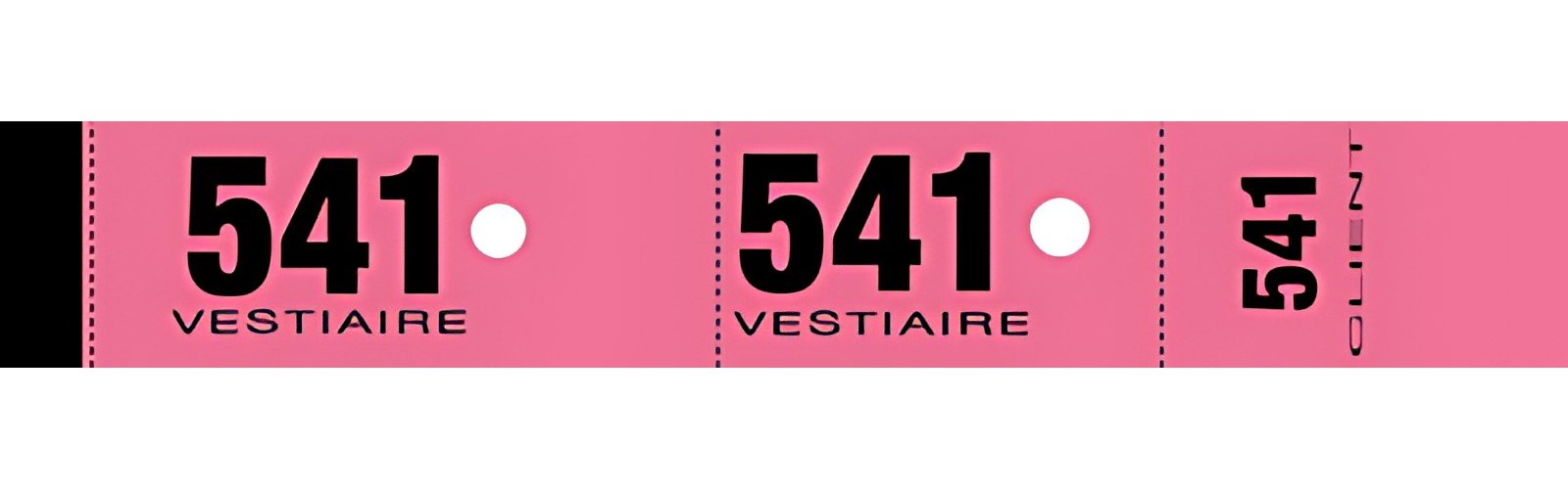 ELVE Bloc vestiaire, 50 feuillets de 3 coupons, vert