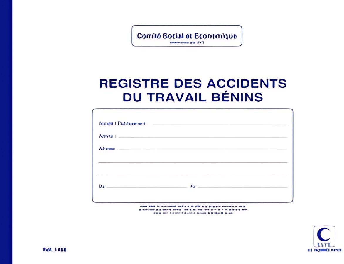 ELVE Registre "Accidents du travail bénins"