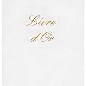 ELVE Livre d'or "Livre d'Or", 297 x 210 mm, blanc