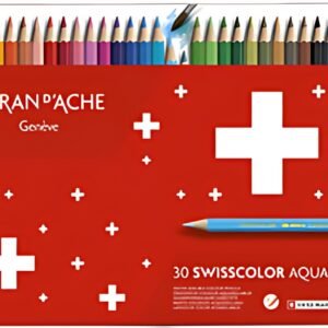 CARAN D'ACHE Crayons de couleur SWISSCOLOR Aquarelle