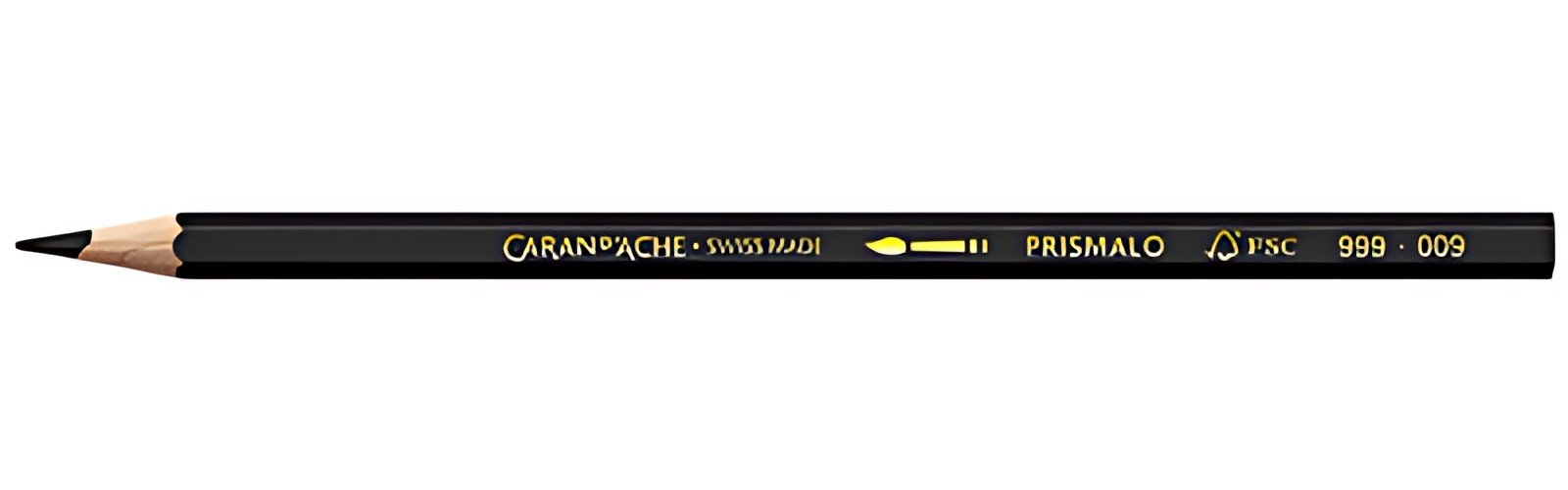 CARAN D'ACHE Crayon de couleur Prismalo, noir