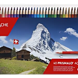 CARAN D'ACHE Crayon de couleur PRISMALO Aquarelle, 40 pièces