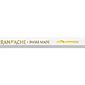 CARAN D'ACHE Crayon de couleur Prismalo, blanc
