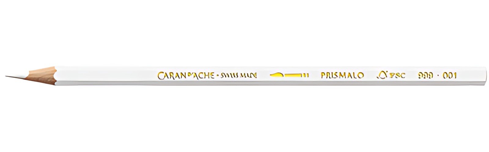 CARAN D'ACHE Crayon de couleur Prismalo, blanc