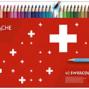 CARAN D'ACHE Crayons de couleur SWISSCOLOR Aquarelle