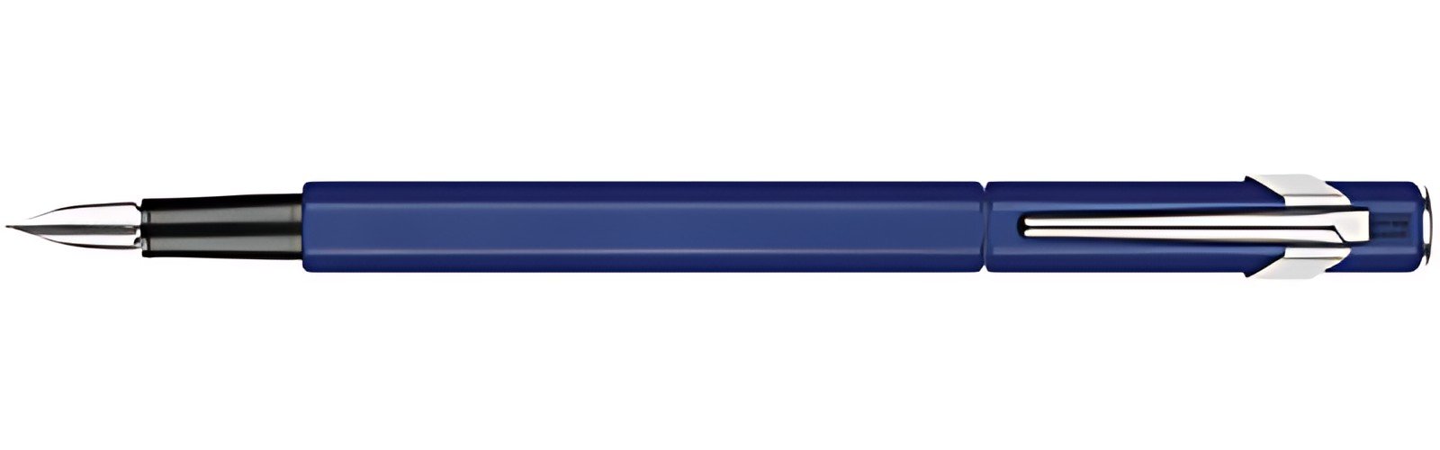 CARAN D'ACHE Stylo plume 849 CLASSIC LINE, bleu mat