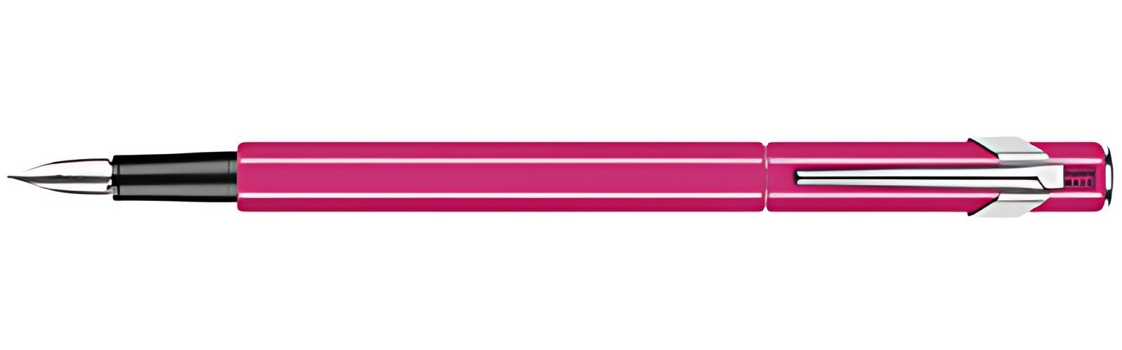 CARAN D'ACHE Stylo plume 849 FLUO LINE, rose