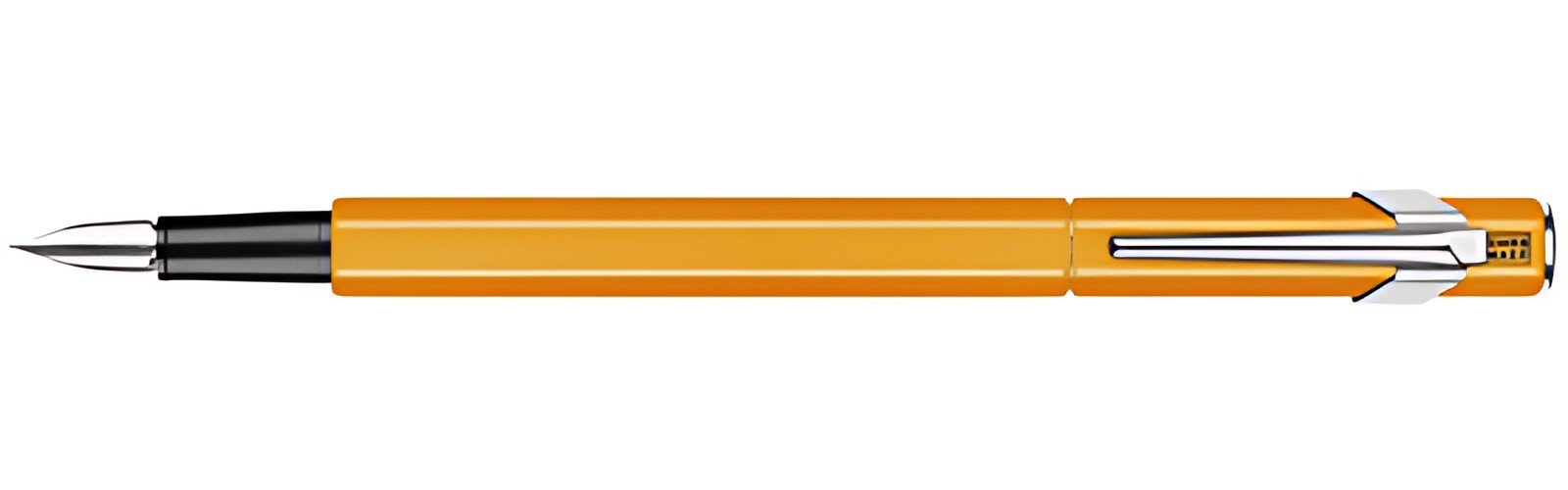 CARAN D'ACHE Stylo plume 849 FLUO LINE, orange