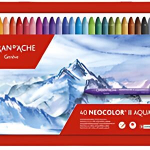 CARAN D'ACHE Pastel à la cire aquarellable NEOCOLOR II, étui