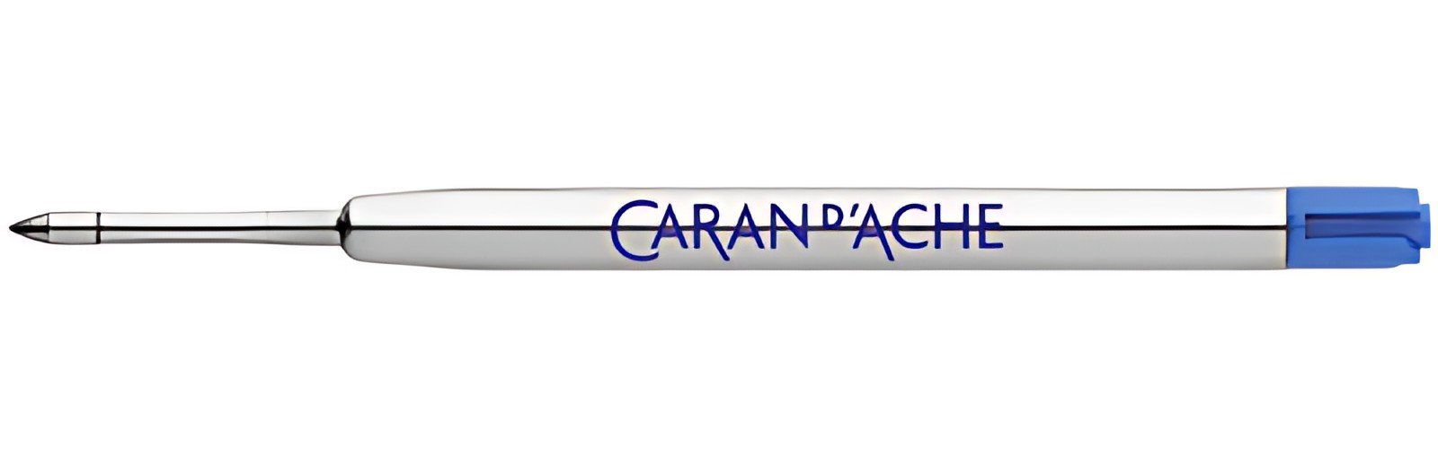 CARAN D'ACHE Recharge pour stylo roller, M, bleu