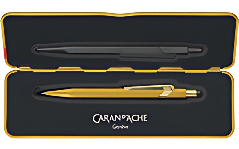 CARAN D'ACHE Porte-mines 844 Goldbar, 0,07 mm, or