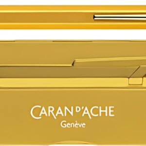 CARAN D'ACHE Stylo à bille 849 GoldBar, or