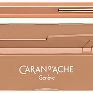 CARAN D'ACHE Stylo à bille 849 Brut Rosé, or rose