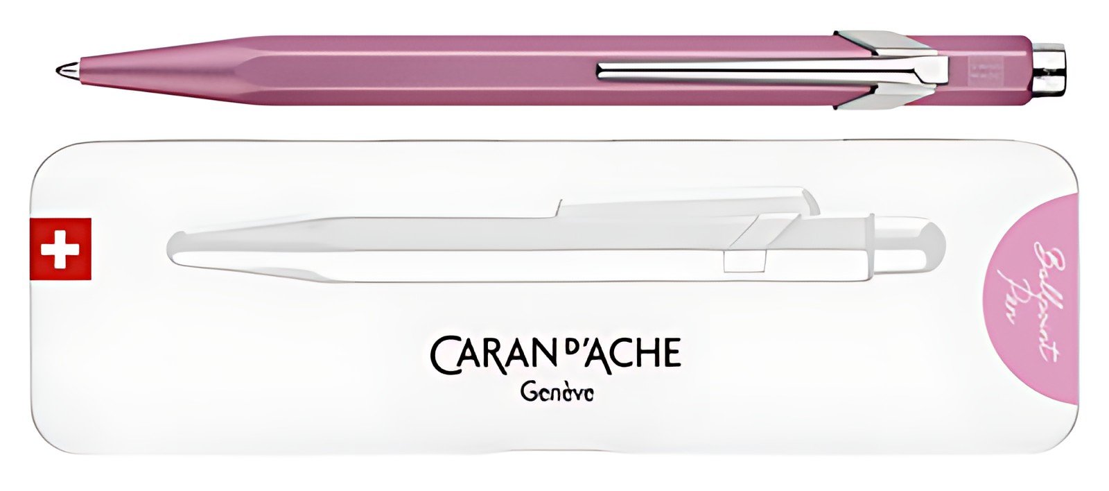CARAN D'ACHE Stylo à bille 849 Colormat-X, rose