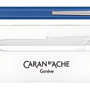 CARAN D'ACHE Stylo à bille 849 Colormat-X, bleu