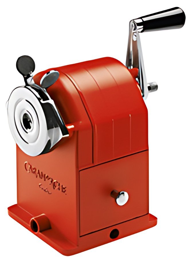 CARAN D'ACHE Machine à tailler, manuel, 1 trou, rouge