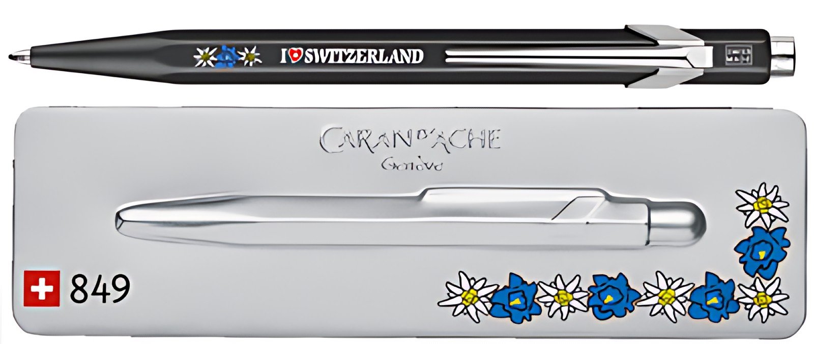 CARAN D'ACHE Stylo à bille 849 EDELWEISS