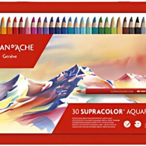 CARAN D'ACHE Crayons de couleur SUPRACOLOR, étui métal de 30