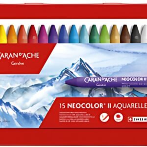 CARAN D'ACHE Pastel à la cire aquarellable NEOCOLOR II, étui