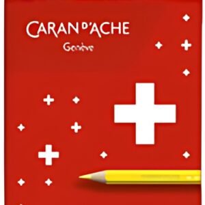 CARAN D'ACHE Crayons de couleur SWISSCOLOR, étui métal de 12
