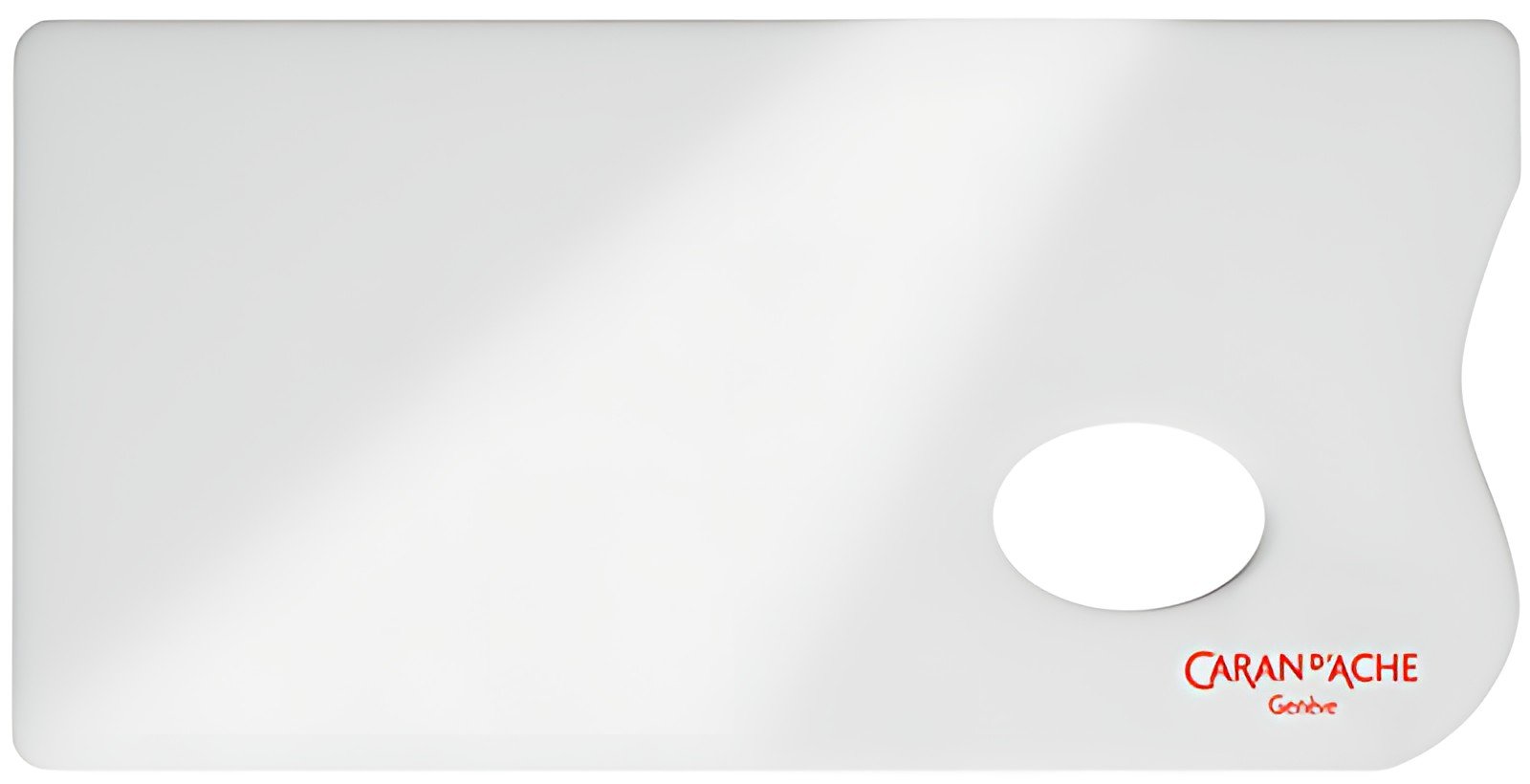 CARAN D'ACHE Palette Aquarelle, en Plexiglas, blanc