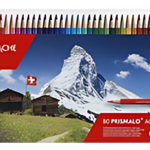 CARAN D'ACHE Crayon de couleur PRISMALO Aquarelle, 80 pièces