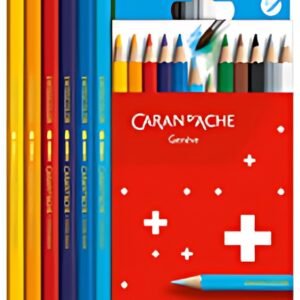 CARAN D'ACHE Crayons de couleur SWISSCOLOR Aquarelle