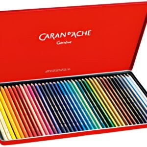 CARAN D'ACHE Crayons de couleur SUPRACOLOR, étui métal de 40