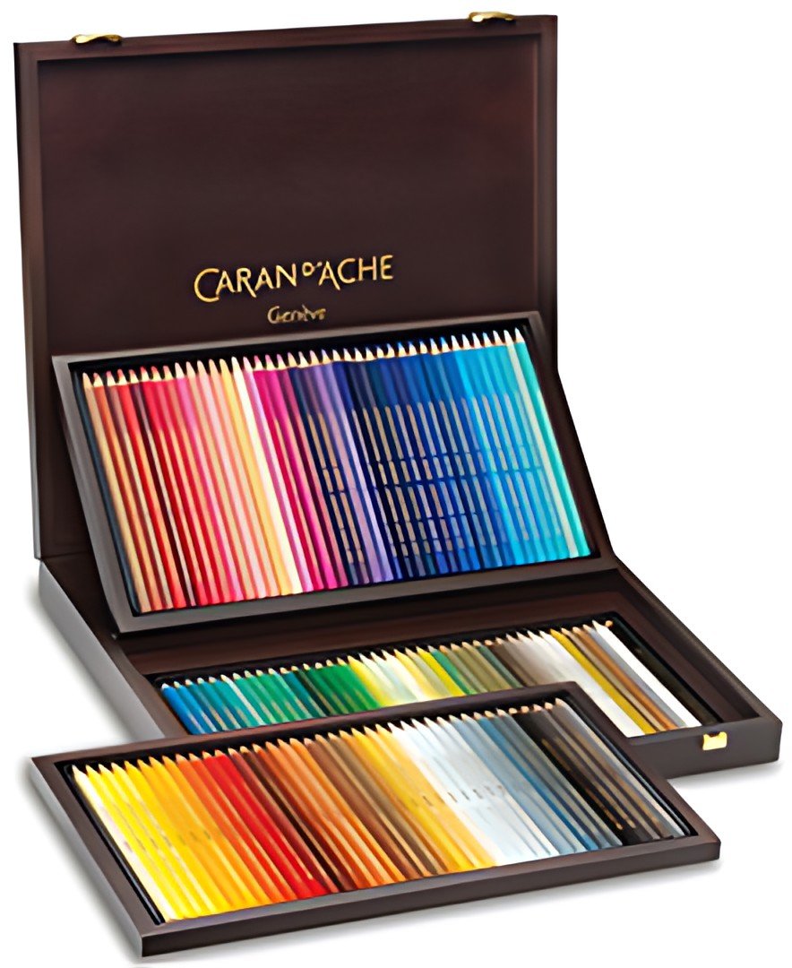 CARAN D'ACHE Crayons de couleur SUPRACOLOR, coffret de 120