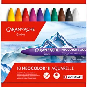 CARAN D'ACHE Pastel à la cire aquarellable NEOCOLOR II, étui