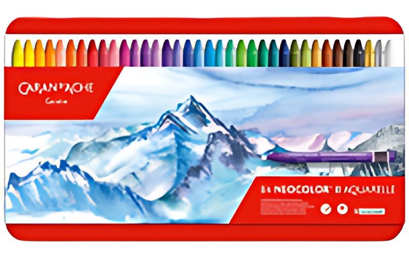 CARAN D'ACHE Pastel à la cire aquarellable NEOCOLOR II, étui