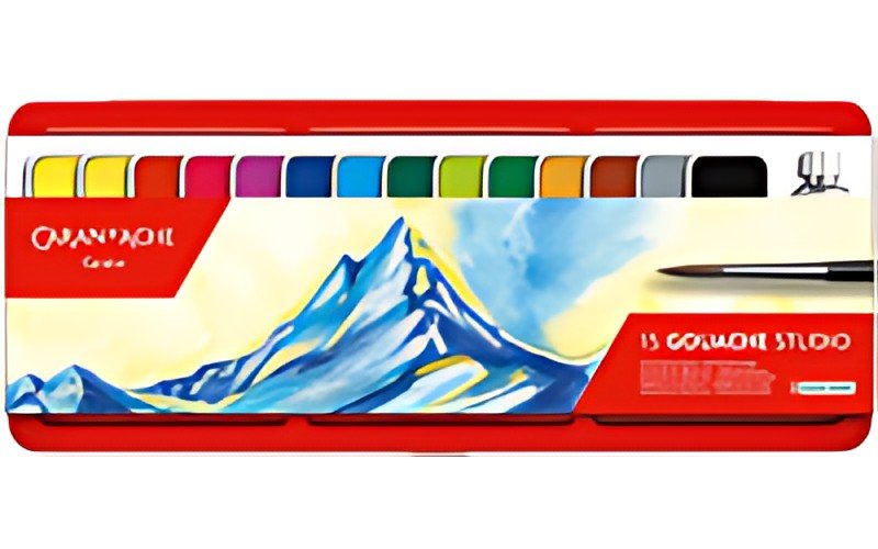 CARAN D'ACHE Gouache GOUACHE STUDIO, en tablettes, étui