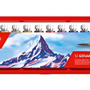 CARAN D'ACHE Gouache GOUACHE STUDIO, en tubes, étui de 12