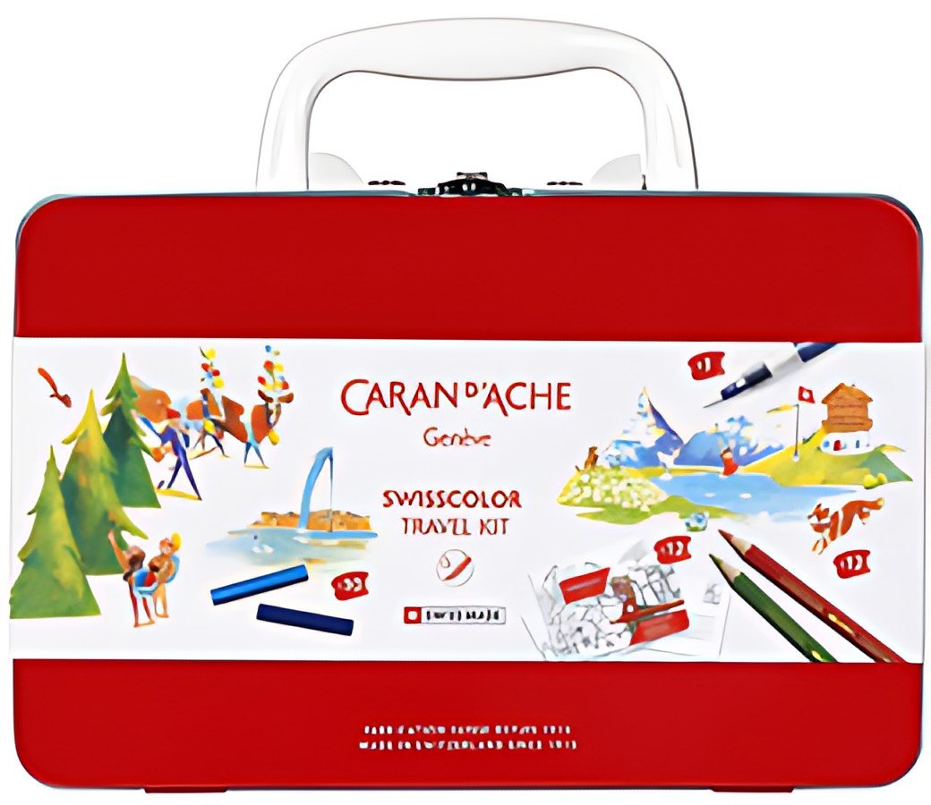 CARAN D'ACHE Travel Kit SWISSCOLOR, dans une mallette
