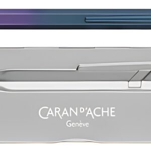 CARAN D'ACHE Stylo à bille rétractable 849 Violet Marin