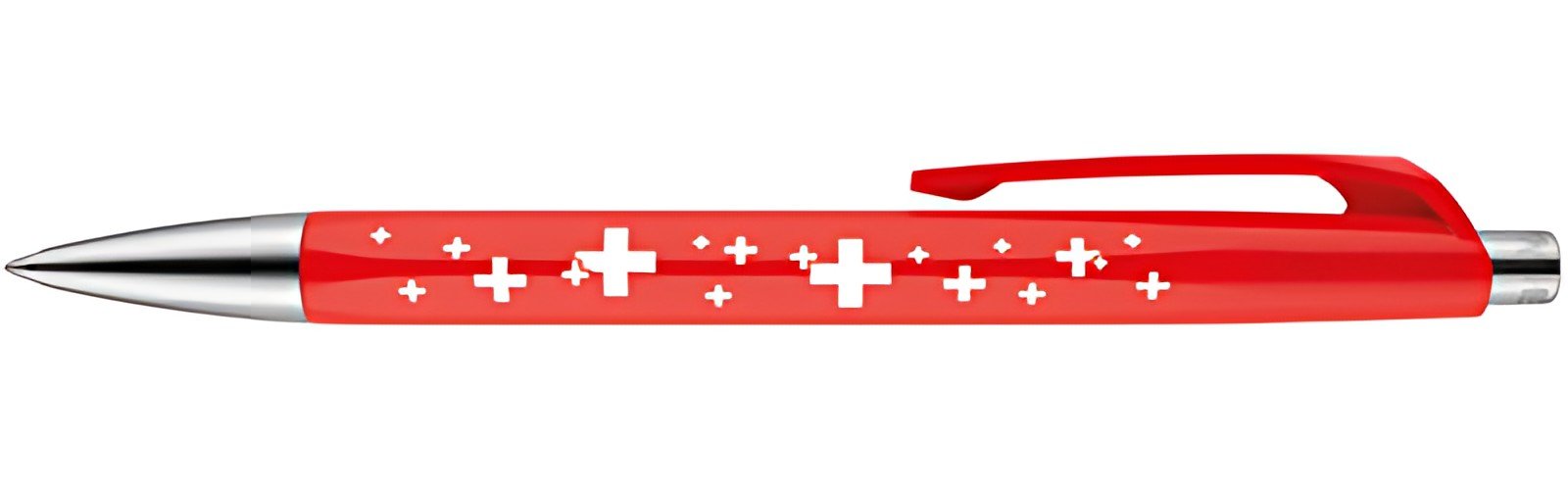 CARAN D'ACHE Stylo à bille 888 INFINITE, Croix Suisse