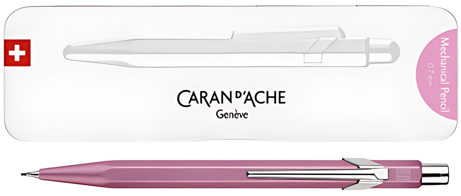CARAN D'ACHE Porte-mines 844 Colormat-X, 0,7 mm, rose