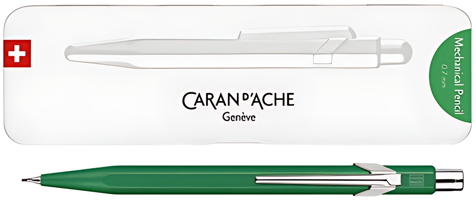 CARAN D'ACHE Porte-mines 844 Colormat-X, 0,7 mm, vert