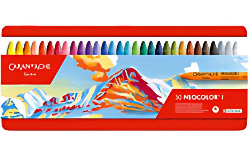 CARAN D'ACHE Pastel à la cire NEOCOLOR I, étui métal de 30