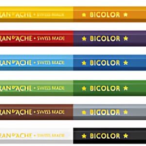 CARAN D'ACHE Crayons de couleur SWISSCOLOR BICOLOR Aquarelle