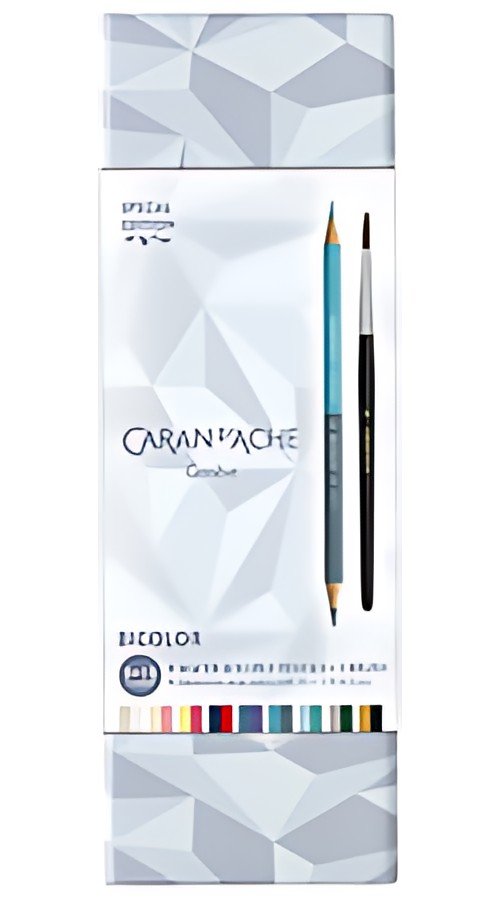 CARAN D'ACHE Crayons de couleur BICOLOR ALPINE FROST, set