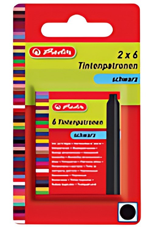 herlitz Cartouches d'encre, bleu royal