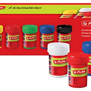 herlitz Flacons de peinture pour l'école, assorti