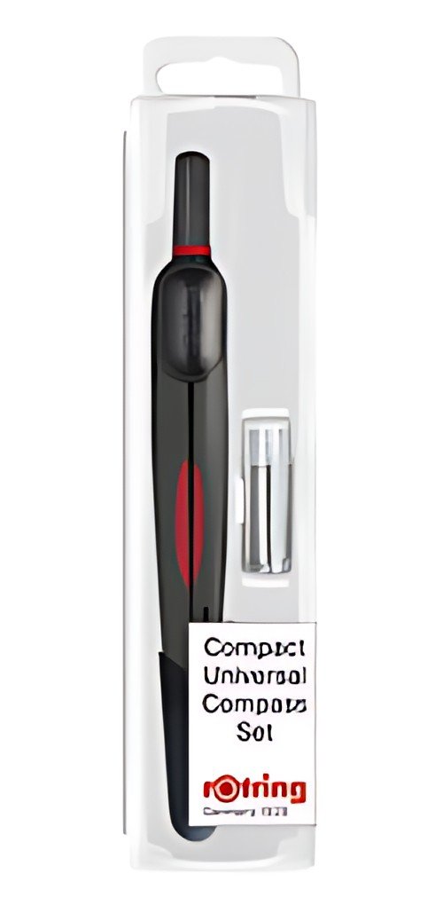 rotring Compas universel COMPACT, longueur: 130 mm,