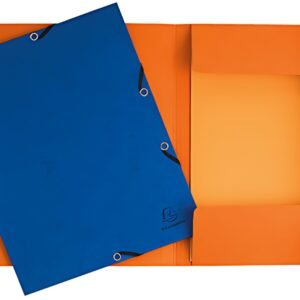 EXACOMPTA Chemise à élastique, A4, carton, orange