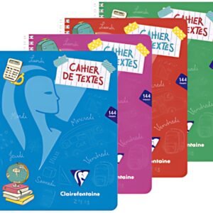 Clairefontaine Cahier de textes Mimesys, 170 x 220 mm, séyès