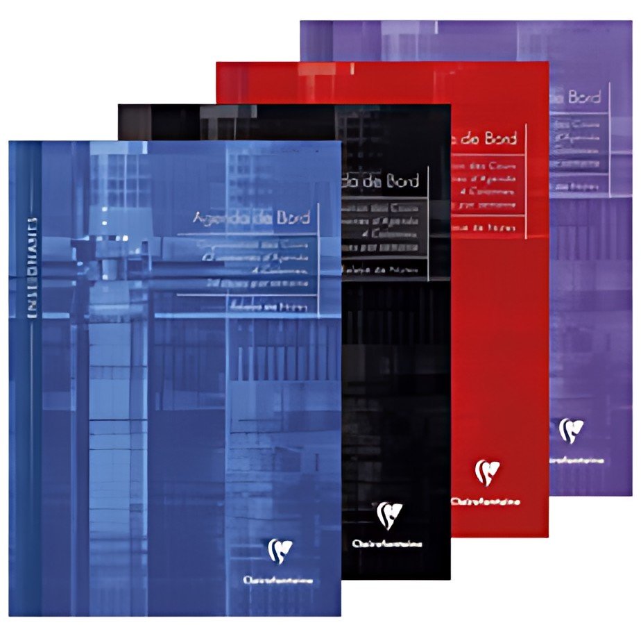 Clairefontaine Agenda de bord non millésimé, A4, 144 pages